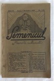 Semenicul &ndash; revista culturala, 1929