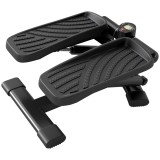 SPORTNOW Stepper Twister 2 &icirc;n 1 cu Monitor LCD, Pedale Mari și Antiderapante, Capacitate 100 kg, Negru | Aosom Romania