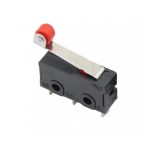 MICRO SWITCH mini cu tija 19mm si rola 4mm 5A 125-250V 20x18x6mm