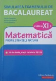 Simularea examenului de bacalaureat. Matematica. Profil stiintele naturii. Clasa a XI-a - Lucian Dragomir, Adriana Dragomir
