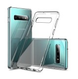 Husa Sillicon Microfibra Samsung Galaxy S10 Plus, Transparenta, design elegant, Transparent, Oem