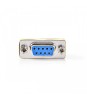Adaptor D-SUB serial RS232 9 pini mama - 9 pini mama metal Nedis