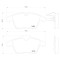 Placute frana Citroen C5 I Box / Estate (De) 06.02-08.04, C5 2 (Rc) 08.04-09.08, C5 3 (Rd) 02.08-05.17; Peugeot 407 (6d) 02.04-12.11, 407 Sw Box / Es