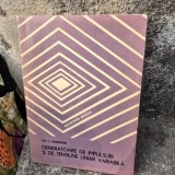 Generatoare de impulsuri si de tensiune liniar variabila - Gh. I. Mitrofan