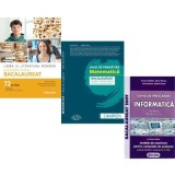 Pachet Bacalaureat 2026. Limba si literatura romana Ghid complet cu 72 teste, Matematica filiera tehnologica: servicii, resurse si tehnic siInformatic