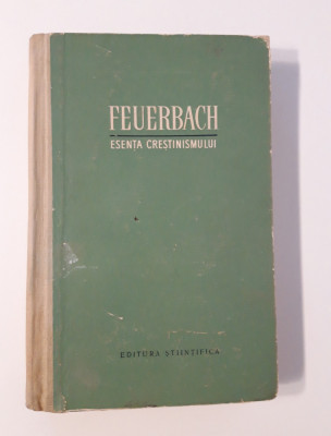 Feuerbach Esenta crestinismului foto