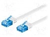 Cablu patch cord, Cat 6a, lungime 2m, U/UTP, Goobay - 96325 foto