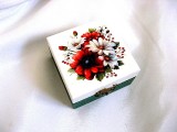 Cutie din lemn decorata 51408