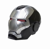 Cumpara ieftin Masca motorizata Iron Man MK5 1:1 cu comanda vocala, deschidere one touch, mod lupta, Neagra