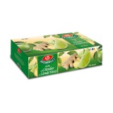 Ceai cu ghimbir si lamai verzi Aromafruct, 100 plicuri, Fares