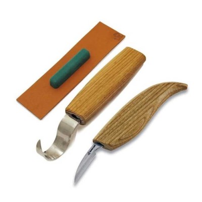 Set de sculptura in lemn BeaverCraft S02, 4 piese foto