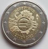 Olanda 2 euro 2012 UNC - Beatrix (10 Years of Euro Cash) - km 315 - E001