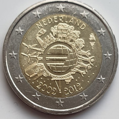 Olanda 2 euro 2012 UNC - Beatrix (10 Years of Euro Cash) - km 315 - E001