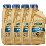 Cumpara ieftin Pachet 4 litri ulei Ravenol EHS 0W20