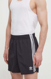 Adidas Originals pantaloni scurți Adicolor Sprinter bărbați, culoarea negru HS2069