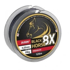 FIR TEXTIL JAXON BLACK HORSE PE 8X PREMIUM 125m 0.08mm 5kg foto