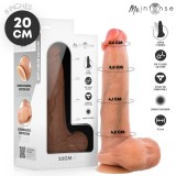 Mr Intense-Bruce M Dildo Realist cu Testicule 20 cm