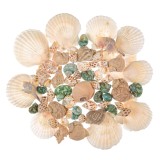 Scoici Decorative Multicolor &icirc;n Plasă pentru Decorațiuni de Vară, CMCLASS
