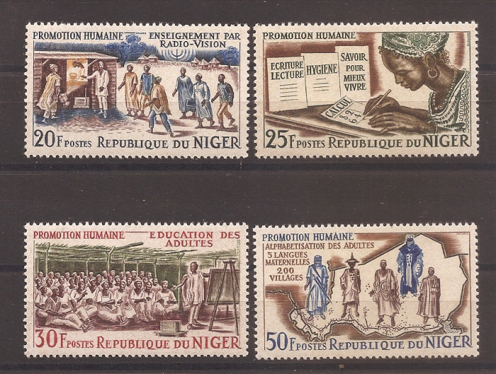 Niger 1965 - Progresul uman, MNH