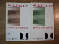 Simone de Beauvoir - Al doilea sex 2 volume, stare impecabila foto