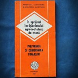 Cumpara ieftin Prepararea si Conservarea Furajelor - Inv. Agro. - Carte Zootehnie