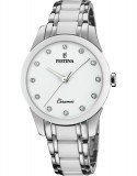 Ceas Dama, Festina, Ceramic cu Cristale Swarovski F20499/1 - Marime universala