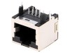 Soclu RJ45 8p8c pentru PCB THT