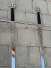 SET 2 SABII - Sabie Decorativă Panoplie / Colectie - Toledo Spania - Model Scotian - Claymore Medieval - Vintage !