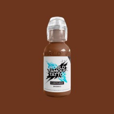 Tusuri Tatuaje - Culori WORLD FAMOUS 30 ml - Brown 2