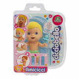 Bebelus Cicciobello Amicicci baietel cu par blond Cicciobello 21000-5, Giochi Preziosi