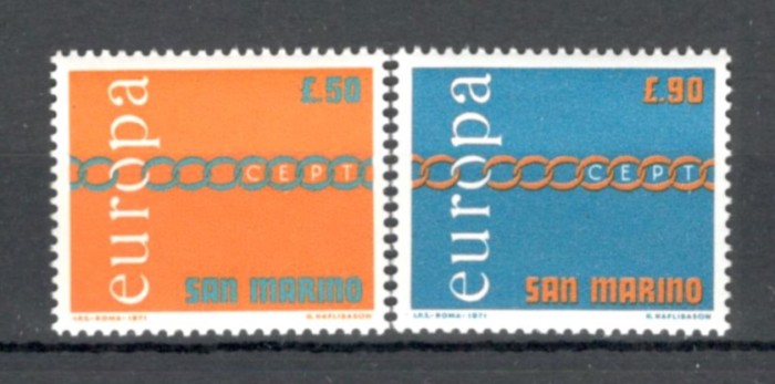 San Marino.1971 EUROPA SE.417