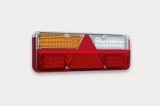 Lampa Stop Stanga 6 Functii LED Kingpoint FT-500-15 Fristom 40x15.3, Pozitie, Frana, Semnalizare, Ceata, Mers Inapoi, Triunghi Reflectorizant