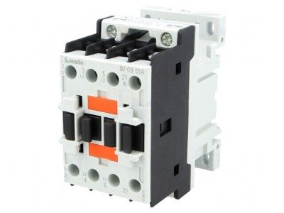 Contactor 3P NO + 3 Aux NC 230V 9A foto