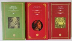 DIVINA COMEDIE , INFERNUL , PARADISUL , PURGATORIUL , VOLUMELE I - III de DANTE ALIGHIERI , 2013 - 2022
