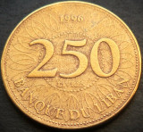 Moneda exotica 250 LIVRE(S) - LIBAN, anul 1996 * cod 100