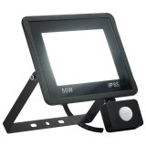 Cumpara ieftin Proiector LED cu senzor, 50 W, alb rece