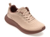 Pantofi sport SKECHERS nude, 117731, din material textil