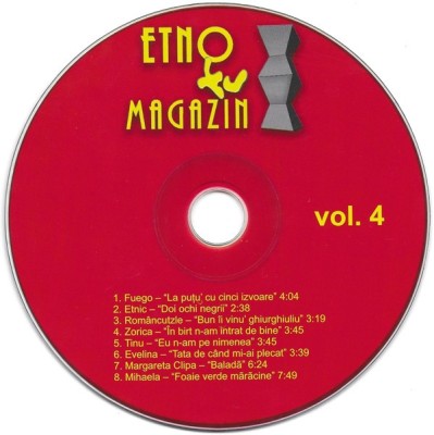 CD Etno TV Magazin Vol. 4, original, fără coperți foto