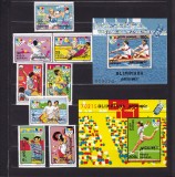 1992 LP 1289 LP 1290 LP 1291 J. O. BARCELONA SERIE+COLITE DANT.+NEDANTELATA MNH, Nestampilat