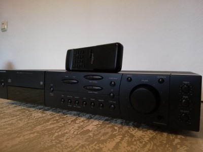 Amplificator/Tuner + CD Player GRUNDIG RCD400 cu telecomanda - Rar/Impecabil foto