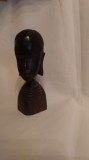 Cumpara ieftin Sculptura Abanos mic- cap femeie/ Africa