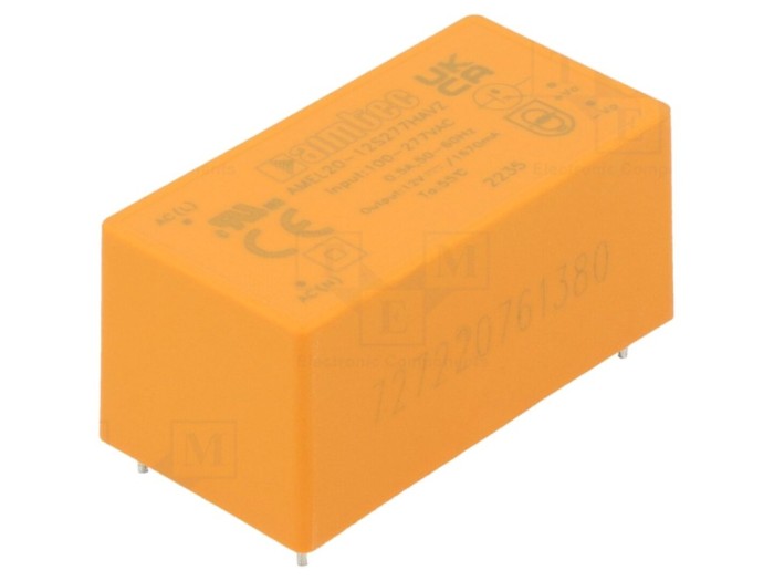 Convertor AC/DC 20W 12VDC