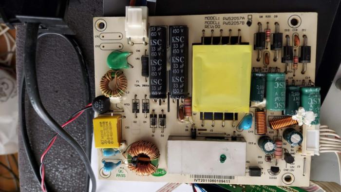 Sursa de alimentare LCD SAMUS LA 12V 5V MODEL PW52057A PW52057B