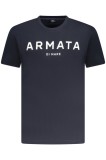 Cumpara ieftin Armati Di Mare Tricou barbati din bumbac cu imprimeu text, bleumarin (Marime: L)