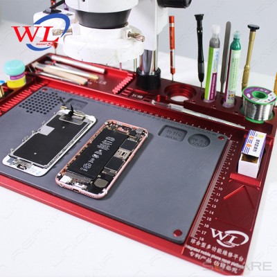 Diverse Scule Service Integrated Mobile Phone Repair Station, WL, 468 x 318 x15, Microscope Extend, Red foto