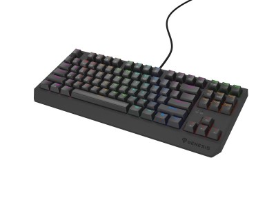 Tastatura Genesis Thor 230 TKL R negru foto