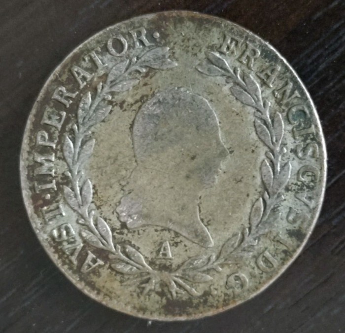Moneda Austria - 20 Kreuzer 1810 - A - Argint
