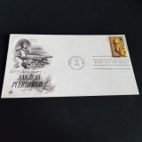 San Juan 450 Ani (1521-1971) - Plic Filatelic SUA 1971, Prima Zi de Emisiune, Vintage Istoric!-FDC-