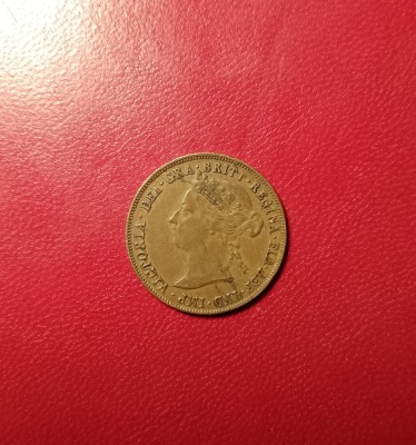 BRITISH EAST AFRICA 1 PICE 1899 MAI RAR foto