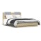 Gossi cadru de pat cu tablie stejar sonoma 135x190 cm lemn prelucrat